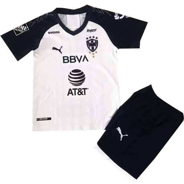 Maillot Football Monterrey Exterieur Enfant 2019-20 Blanc